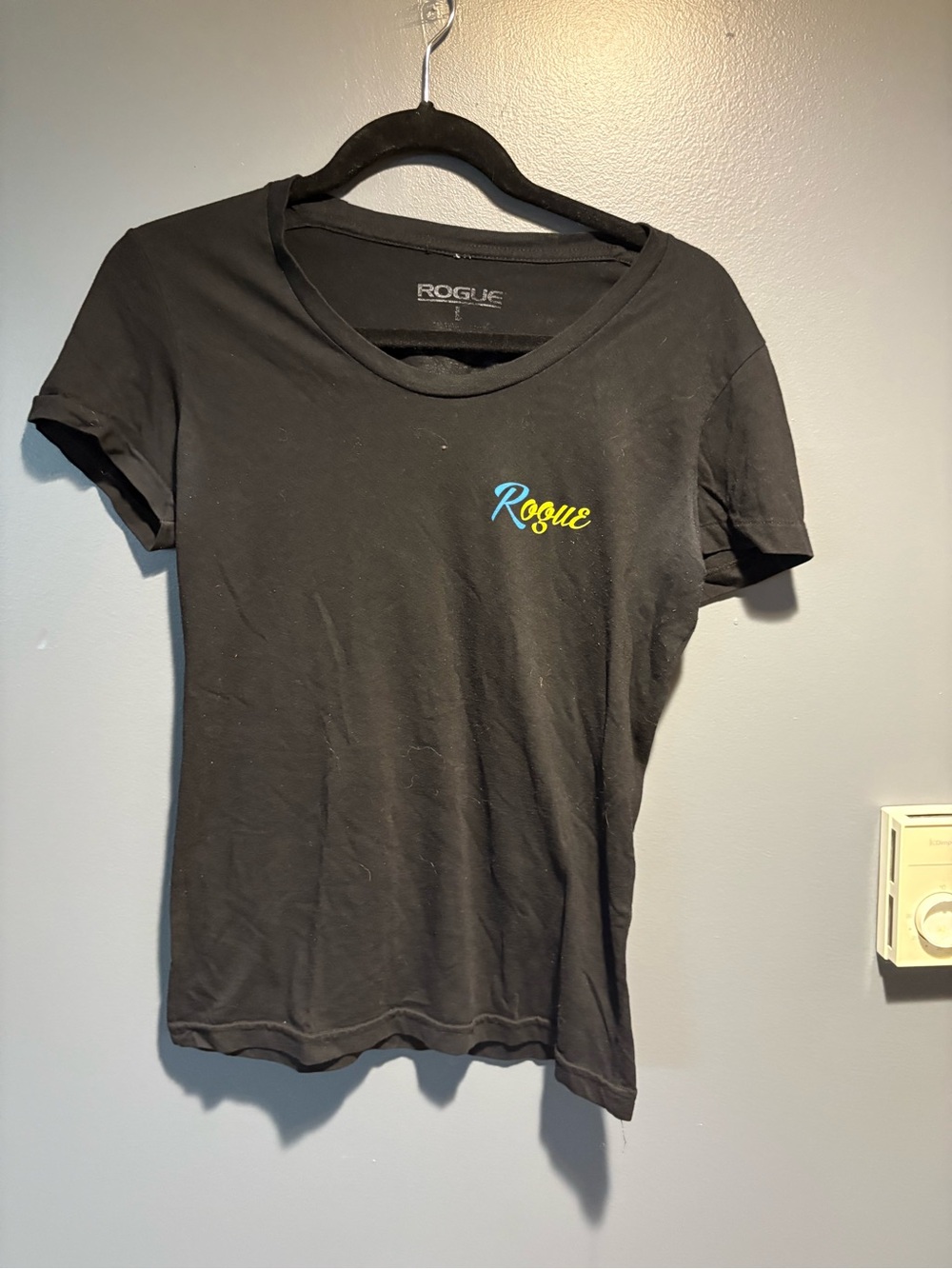 💥Buy 2 Get 1 Free💥 Rogue Women's Black Short Sleeve Logo Tee